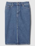 GAP Women's Stretch Denim Midi Pencil Skirt NUEVA (talla small)