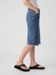 GAP Women's Stretch Denim Midi Pencil Skirt NUEVA (talla small)
