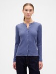 Ribbed Button-Up Top NUEVO (talla S y M)