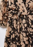 Vestido fluido estampado floral MANGO (talla 2)