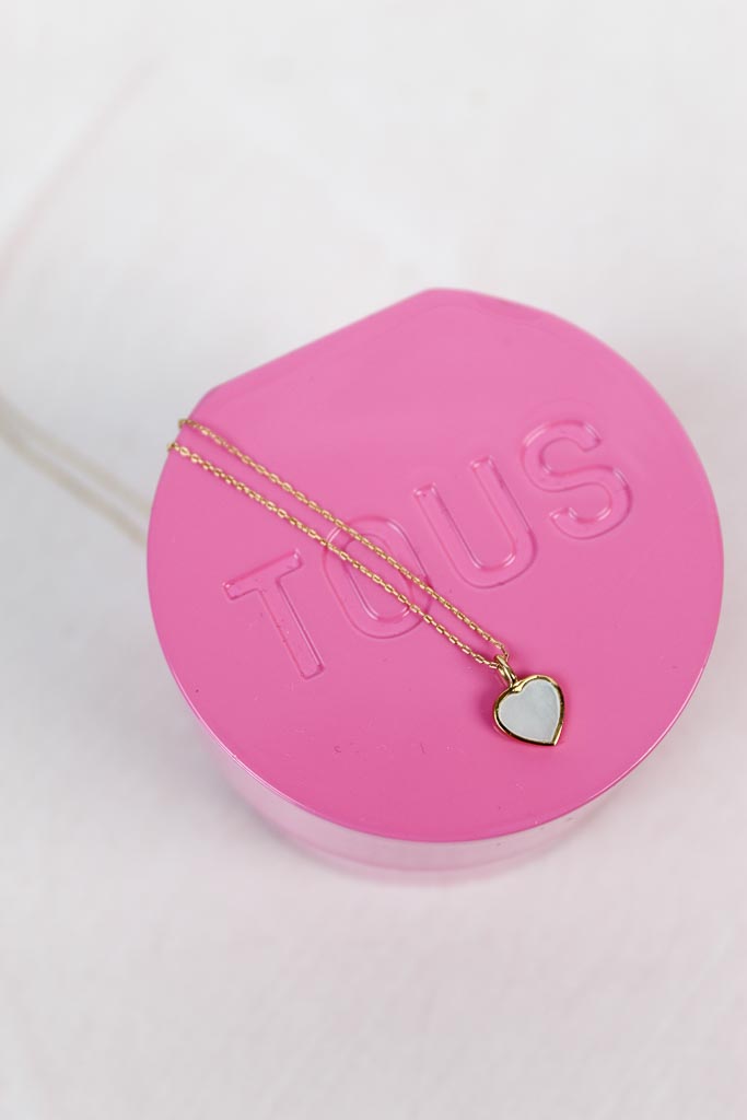 COLLAR CORAZÓN DE ORO Y NACAR TOUS