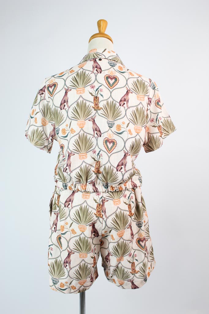 SET HANAMI (BLUSA Y SHORT) talla small NUEVO