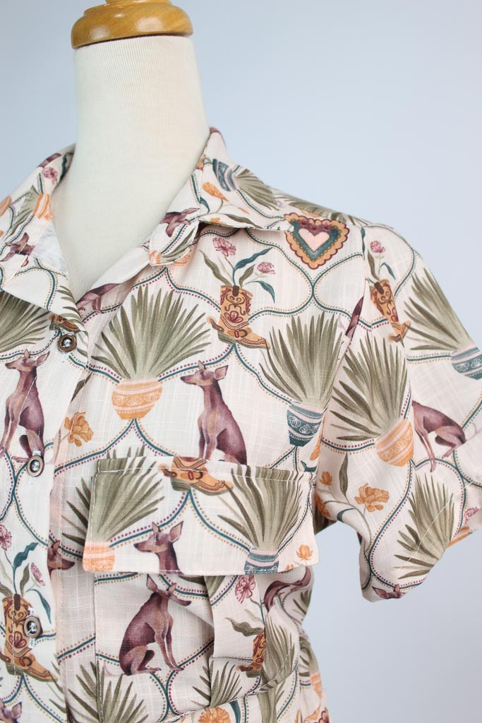 SET HANAMI (BLUSA Y SHORT) talla small NUEVO