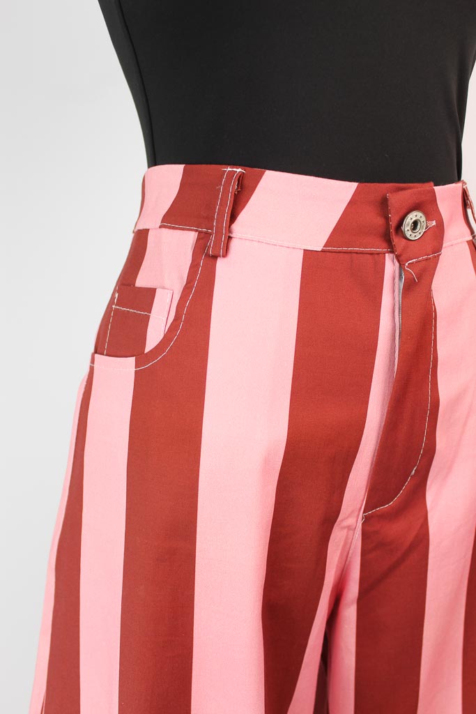 Pantalón rayas verticales NUEVO (talla M/L)