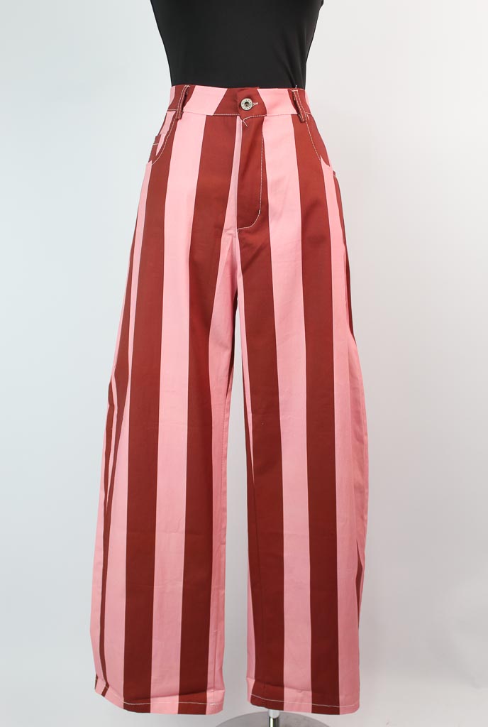 Pantalón rayas verticales NUEVO (talla M/L)