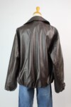 Leather effect bomber jacket nueva (talla M)