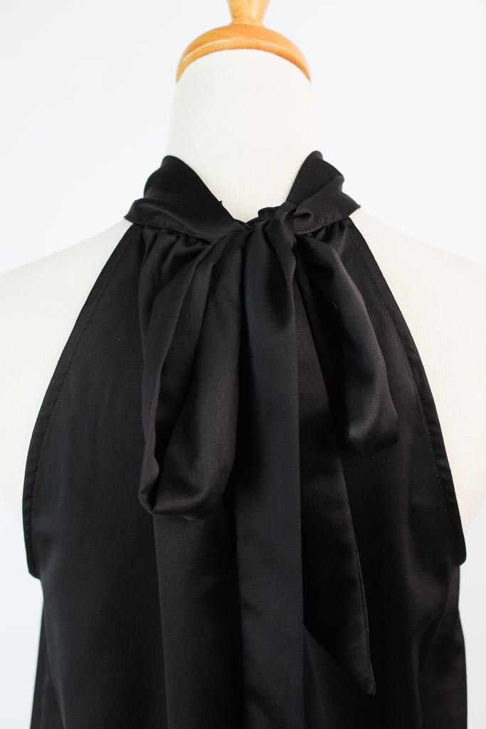 Satin Halter Top GAP (talla small)