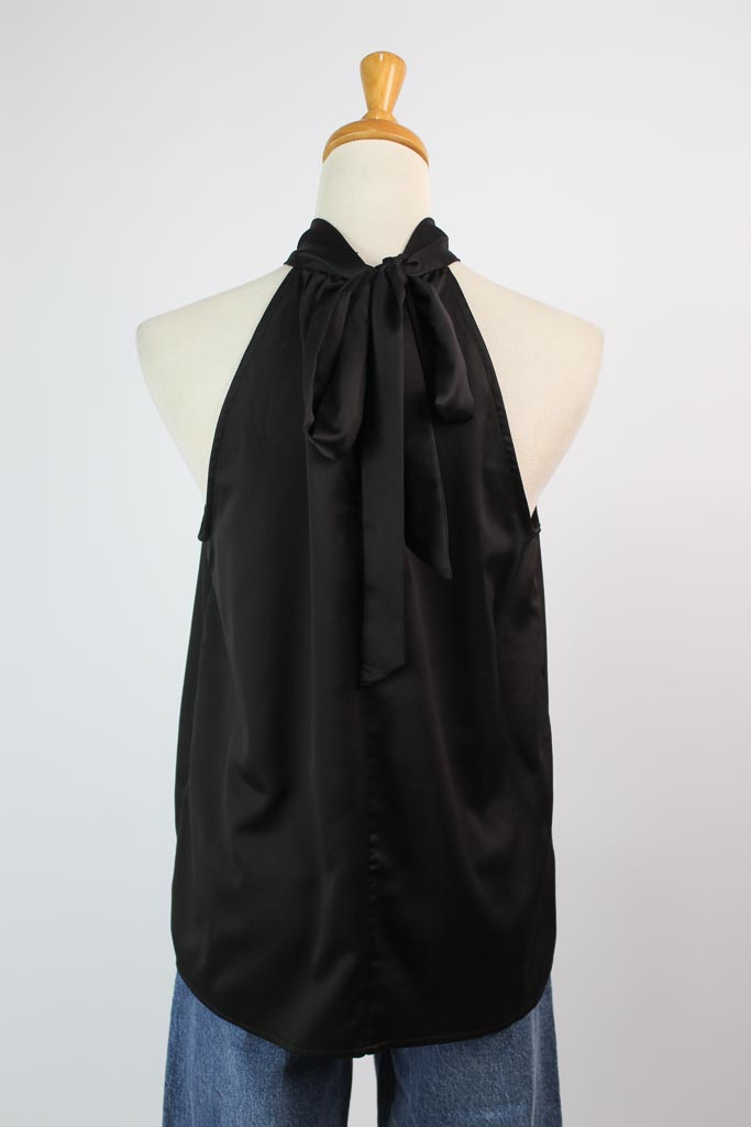 Satin Halter Top GAP (talla small)