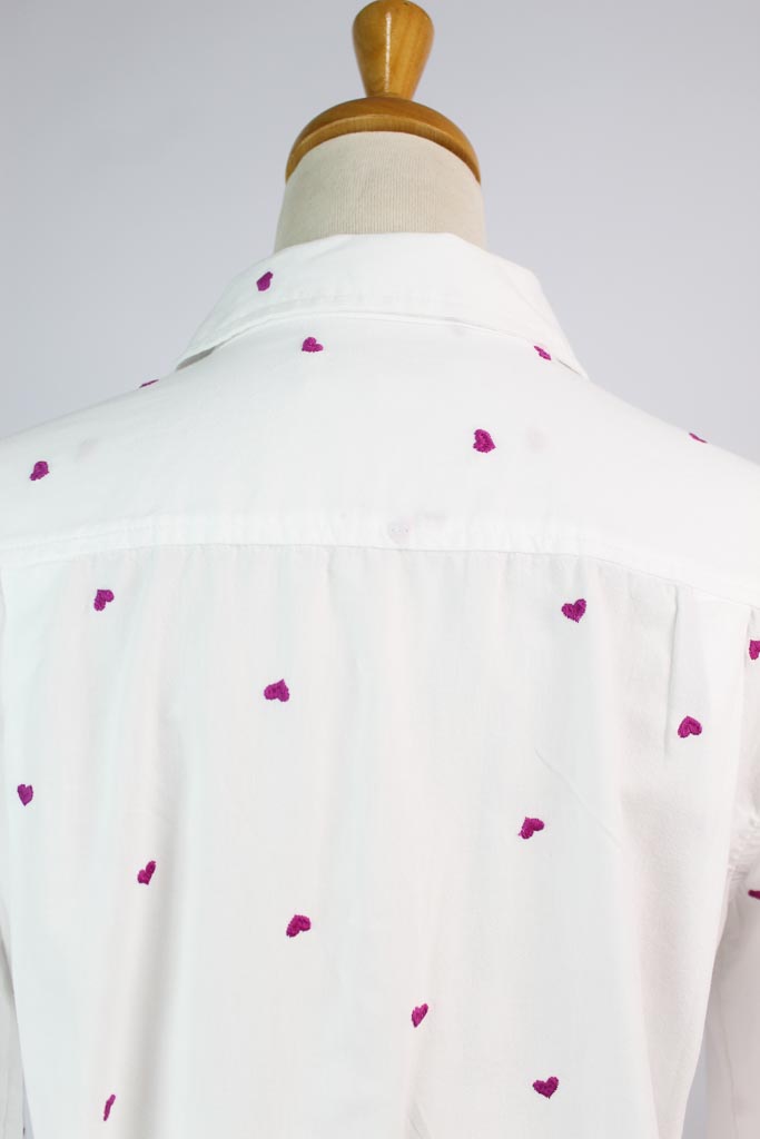 Loft Heart Relaxed Everyday Shirt (TALLA SMALL)