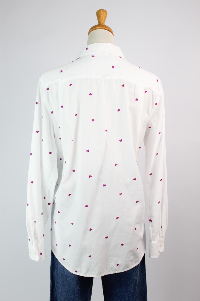 Loft Heart Relaxed Everyday Shirt (TALLA SMALL)