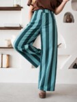 Pantalón rayas verticales NUEVO (talla M/L)