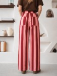 Pantalón rayas verticales NUEVO (talla M/L)