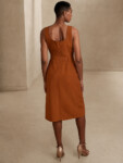 MIDI SHEATH DRESS BANANA REPUBLIC (talla 2)