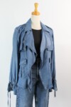 Soft Denim Jacket ella moss nueva (talla L)