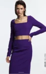 Pencil skirt with slit Zara (talla M)