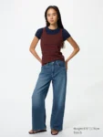 UNIQLO Wide Straight Jeans (TALLA M/8USA)