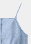 DENIM BUTTONED GILET MANGO nueva (talla L, parece M)