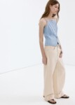 DENIM BUTTONED GILET MANGO nueva (talla L, parece M)