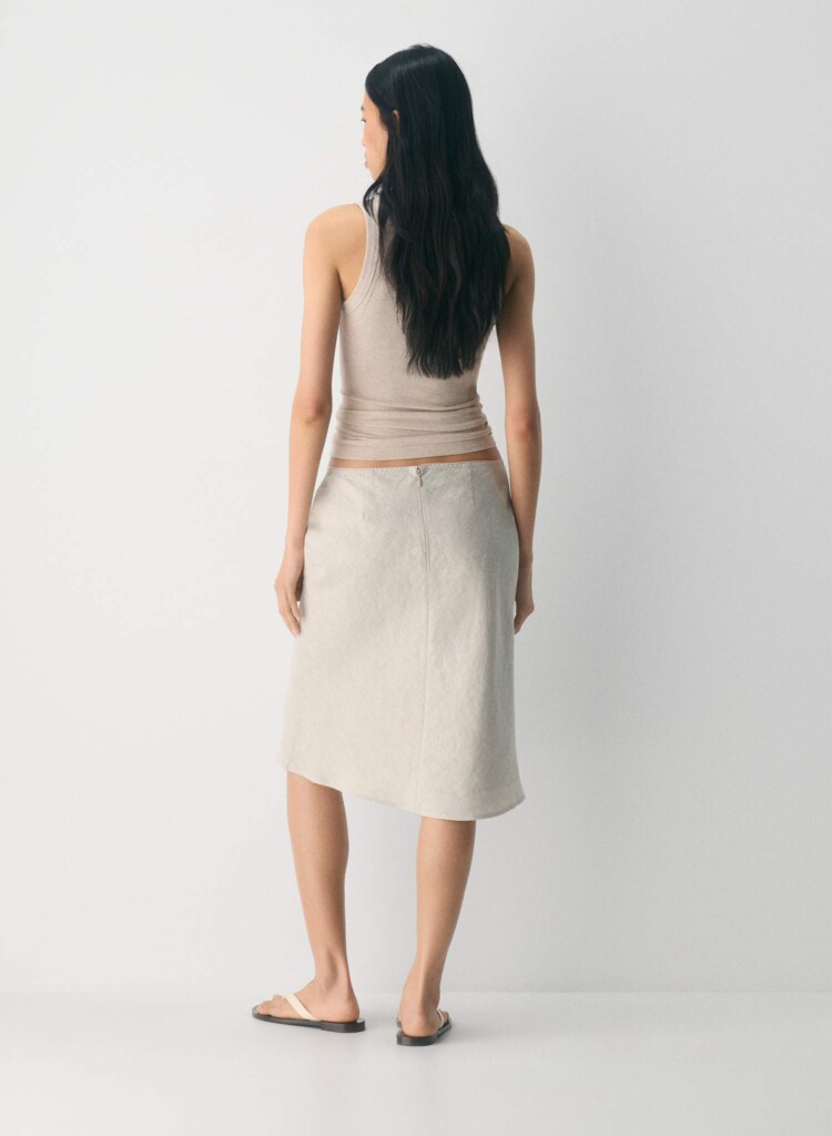 Wilfred Fielden Linen Skirt (talla 6)