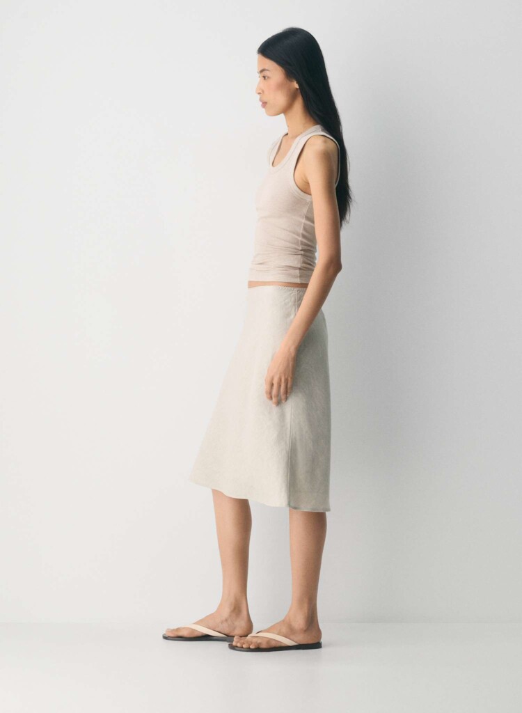 Wilfred Fielden Linen Skirt (talla 6)
