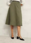 Avril Cotton Skirt HOBBS (talla 6)