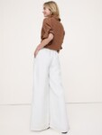 High-Rise Wide-Leg Linen Pull-On Sailor Pant NUEVO Banana Republic (talla small)