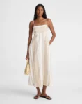 Empire-Waist Midi Dress MADEWELL (talla small)