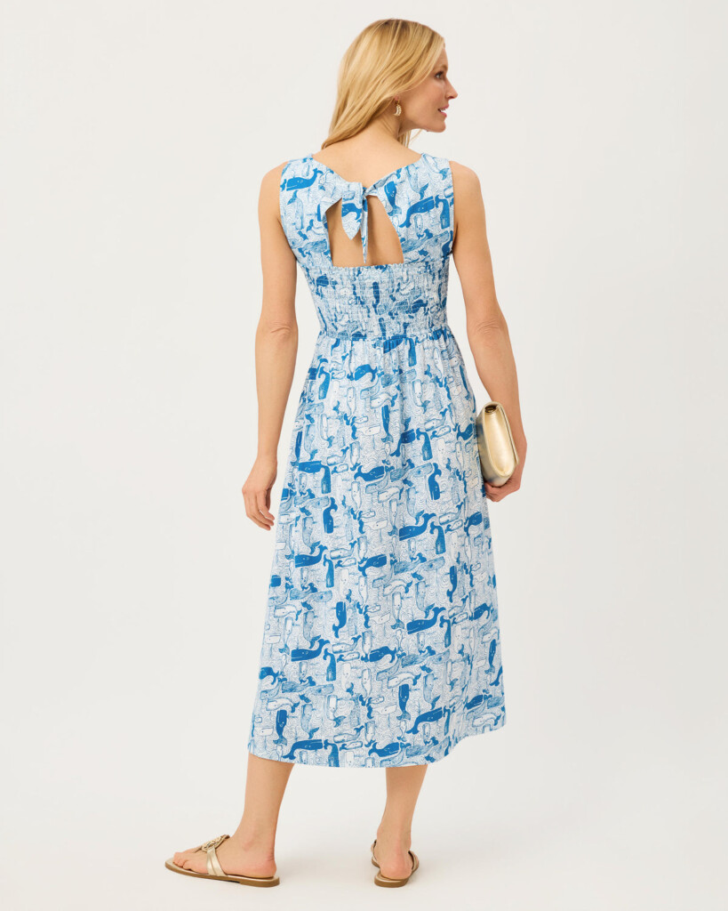 Lilly Pulitzer Finnley Midi Dress (talla small)