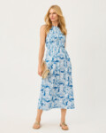 Lilly Pulitzer Finnley Midi Dress (talla small)