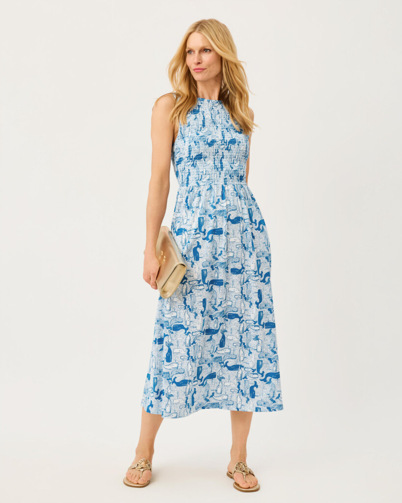 Lilly Pulitzer Finnley Midi Dress (talla small)