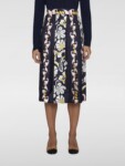 Tory Burch - Printed pleated silk skirt (talla 6)