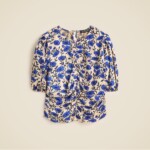 JCREW Veranda shirt in floral print (Talla small)