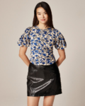 JCREW Veranda shirt in floral print (Talla small)