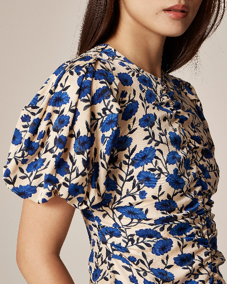 JCREW Veranda shirt in floral print (Talla small)