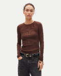 J.CREW Perfect rib long-sleeve T-shirt (talla small)
