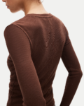 J.CREW Perfect rib long-sleeve T-shirt (talla small)