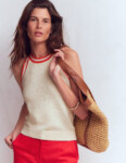 Saffron Crochet Racer Tank BODEN (talla small)
