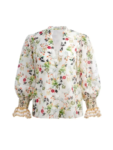 ALICE + OLIVIA  Ilan Button Front Blouse (talla small)